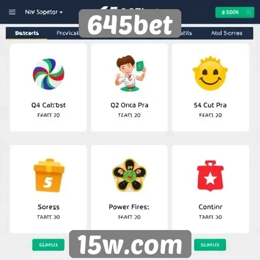 Análise das opções de jogos na 645bet