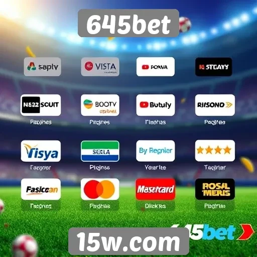 Opções de pagamento oferecidas pelo 645bet