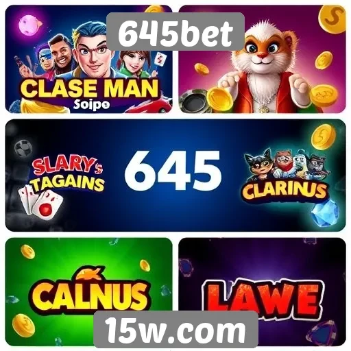 Jogos populares disponíveis na plataforma 645bet